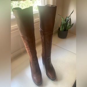 Sam Edelman circus cognac knee boots
